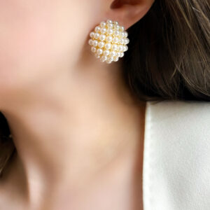 Серьги жемчужная роса