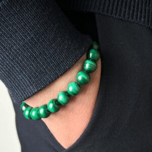 Браслет из малахита